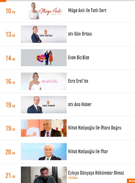 Atv Yayın Akışı 28 Nisan 2020 Salı — yayın akışı görseli