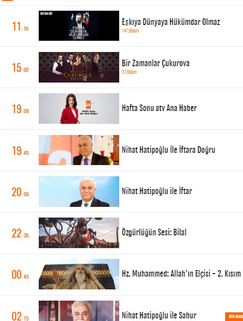 Atv Yayın Akışı 26 Nisan 2020 Pazar — yayın akışı görseli