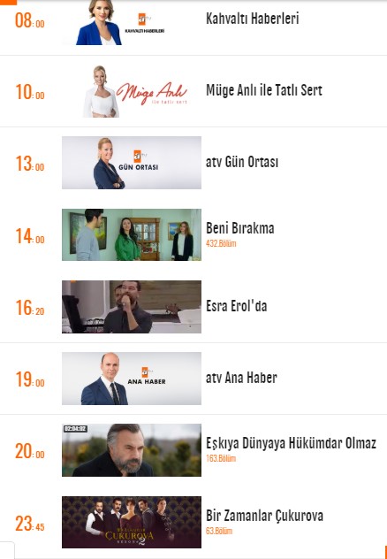 Atv Yayın Akışı 14 Nisan 2020 Salı — yayın akışı görseli