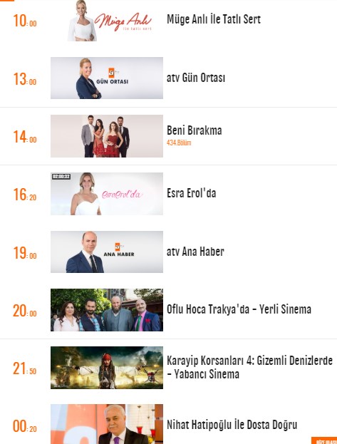 Atv Yayın Akışı 16 Nisan 2020 Perşembe — yayın akışı görseli